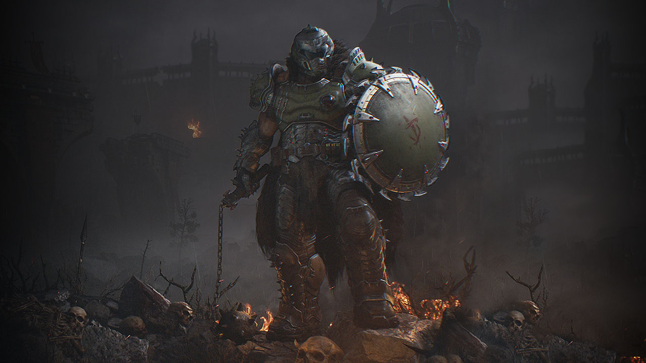 Doom The Dark Ages cybernetic dragon gameplay